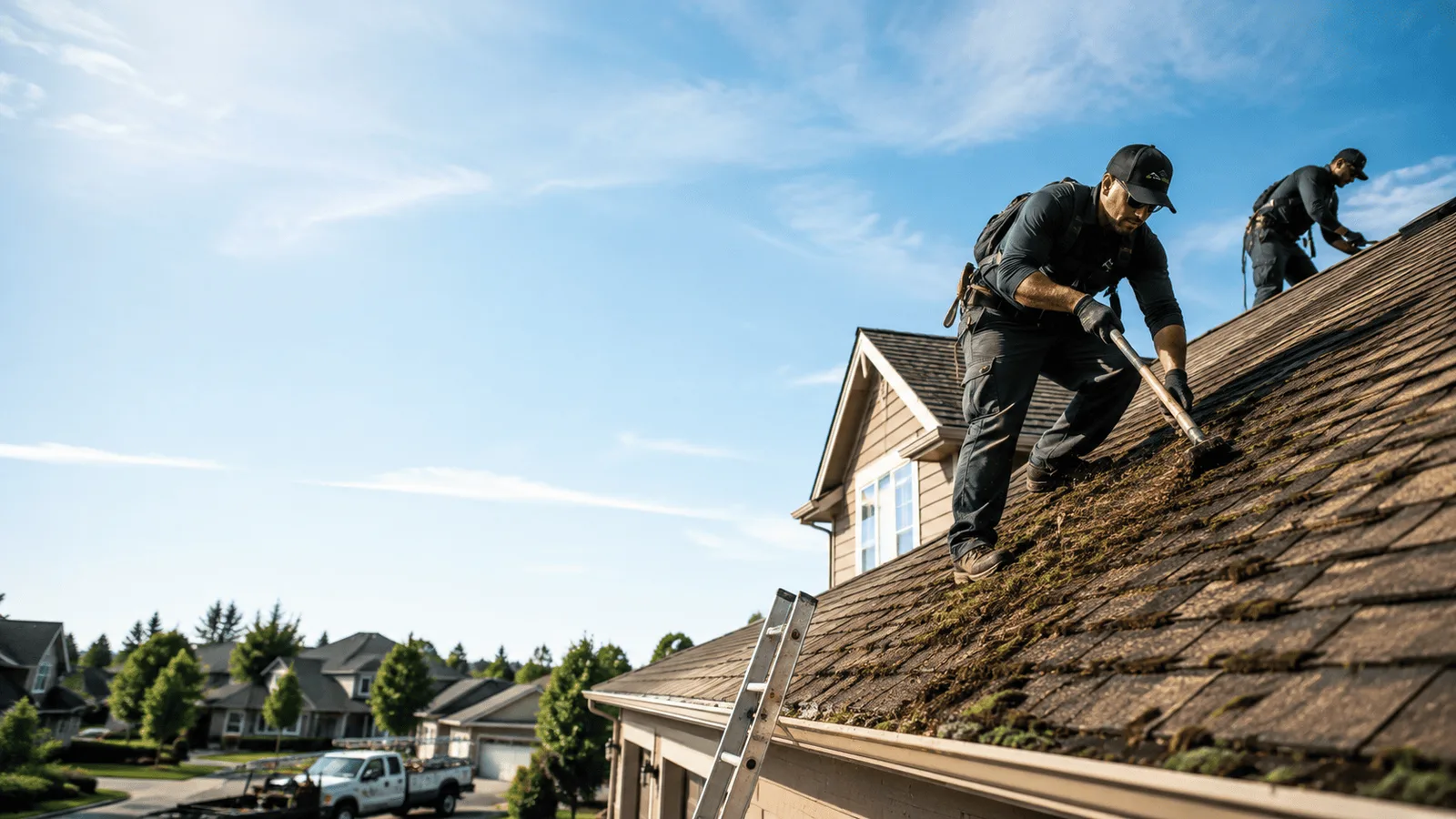 Roof Moss Removal in Morganfield, KY near me